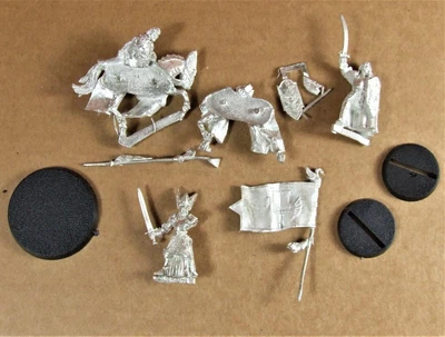 £39.50 • Buy Warhammer- LOTR Dol Amroth - Imrahil (ft & Mt) + Bannerman (ft) - Metal - (BZ)