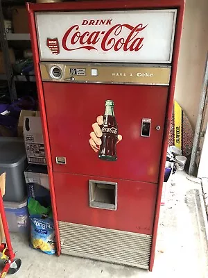 Vendo 92 Coca-Cola Vending Machine 1960’s-1970's WORKING Cooling Coke Vintage   • $1200