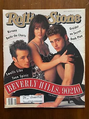 Rolling Stone Issue 624 Feb 1992: Beverly Hills 90210 Nirvana John Prine U2 • $5.99