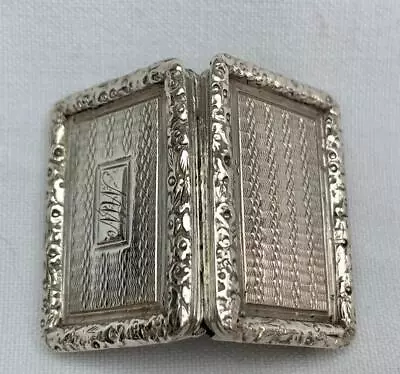 Sterling Silver Vinaigrette By Thomas Spicer Birmingham 1825 With Loose Grill. • $123.32