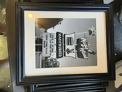 Magic Wand Framed Churbusco InVintage Diner Pic Still Open • $30