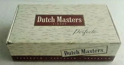 Vintage Dutch Masters Perfecto Empty Cigar Box  ˃8¢ ˂15¢ • $6.30