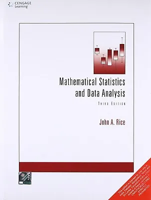 FAST SHIP-Mathematical Statistics And Data Analysis By John A. Rice 3rd Edition • $28.50