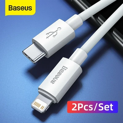 $14.29 • Buy 2X Baseus USB Type-C PD Fast Charging Cable Data Cord FFor Apple IPhone 14 Pro