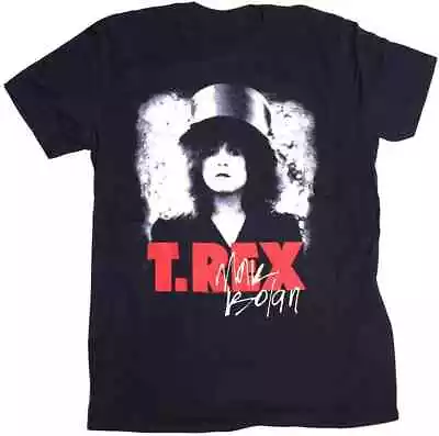 Vintage Marc Bolan T. Rex Band Men T-shirt Black Short Sleeve All Sizes PT067... • $20.99