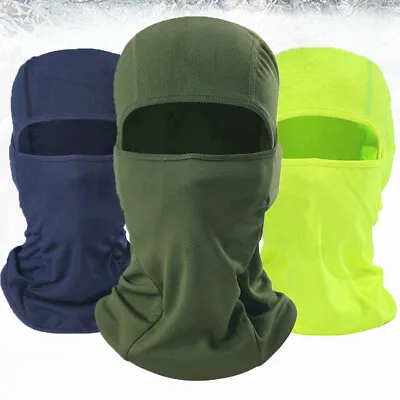 1/3 PCS Full Face Masks Motorcycle Head Cover Sports Headgear Balaclava For Men • $18.99