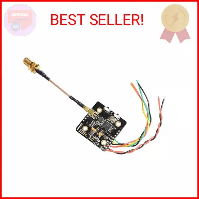 5.8GHz FPV VTX PIT/25/200/600/1000mW Switchable FPV DVR Transmitter With Microph • $33.50