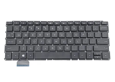 Hp X2 Detachable 10-p0 Us English Black Laptop Keyboard Nsk-cs6sq 860891-001 • $10.11