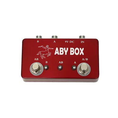 ABY Selector Combiner Switch AB Box Pedal True Bypass  Hand Made • $29.99