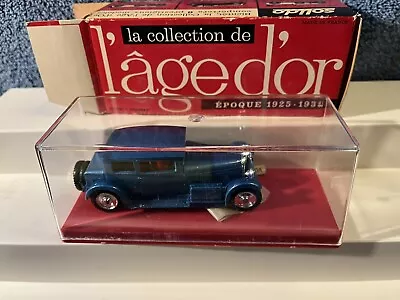 SOLIDO # 144 L'age D'or 1934 VOISIN 17CV  With Display Case & Original Box (b9) • $17.99