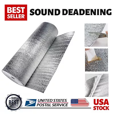 21.5Sqft Sound Deadener Car Trunk Lid Heat Shield Insulation Noise Reduce Mat • $18.29