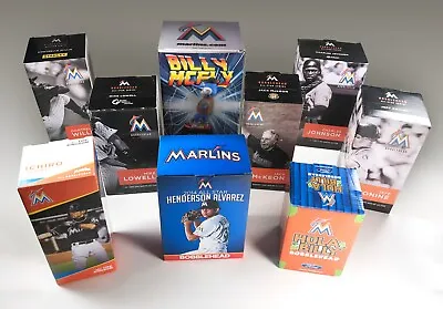 Miami Marlins Bobbleheads • Large Selection • NIB • Buy More & Save Up To 15%! • $21.95