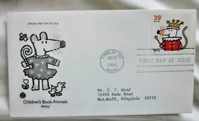 Maisy The Mouse Children's Book Animals 2006 Pcs Cachet Fdc Vf  • £1.21