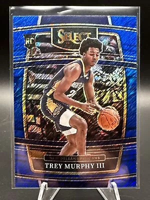 Trey Murphy III 2021-22 Select Concourse Level Blue Shimmer Prizm RC #46 Pelican • $0.99