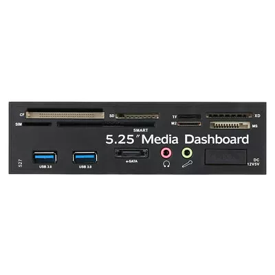 USB 3.0 Hub ESATA Port Internal  PC Dashboard Media Front Panel J0N7 • £22.21