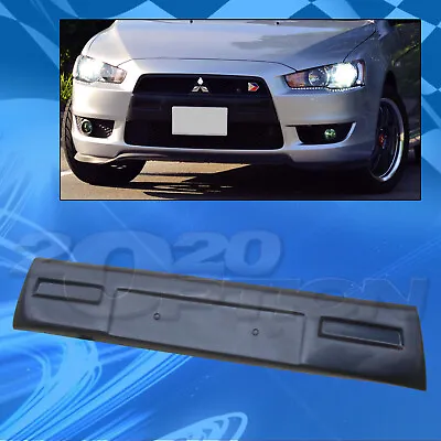 Sport Style Pu Polyurethane Front Bumper Lip Mask For 08-09 Mitsubishi Lancer • $45