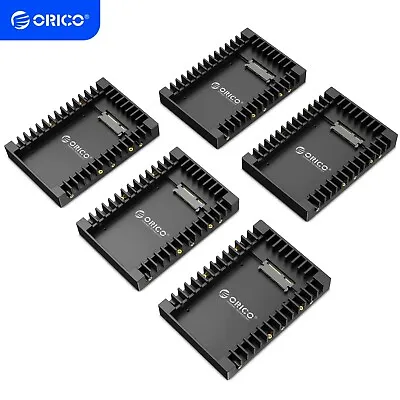 5pcs ORICO 2.5 To 3.5'' SATA Hard Drive Adapter Converter For 7-12.5mm HDD SSDs • $31.49