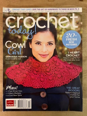 $9 • Buy Crochet Today Magazine January 2011 Vintage Yarn Patterns