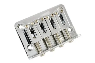 NEW - 4-String Electric Mandolin Bridge Flat Mount 1-1/4  Spacing - CHROME • $25.49