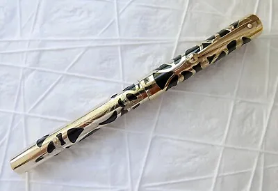 Vintage Sheaffer Nostalgia Sterling Silver/23k GP Vermeil Overlay Fountain Pen • $425.99