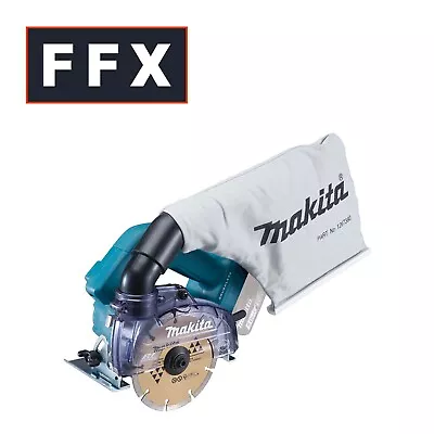 Makita DCC500Z 18V 125mm LXT Brushless Disc Cutter Bare Unit Dry Diamond Cutting • £220.98