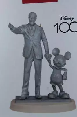 Hallmark 'Partners' 100 Year Anniversary-Walt Disney & Mickey Mouse 2023 Orn NIB • $15.50