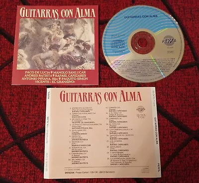 PACO DE LUCIA Rafael Cañizares MANOLO SANLUCAR Andres Batista PAQUITO SIMON CD • $39.99