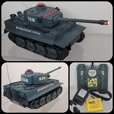 Remote Control Tiger Tank 1:30 RC German Army - PARTIALLY WORKING READ • $59