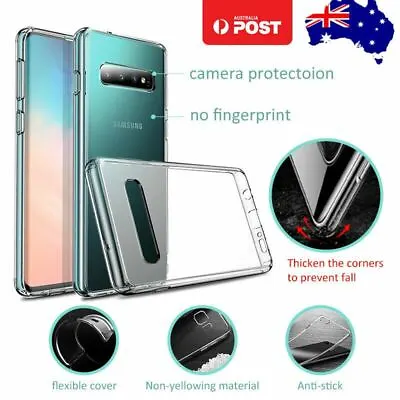 $3.49 • Buy Samsung Galaxy S6 Case Ultra Slim Clear Soft TPU Silicone Protective Case Cover