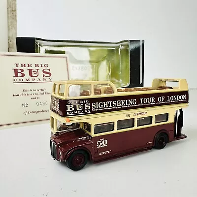 EFE 1:76 AEC Routemaster Big Bus Co Ltd Ed Diecast Open Top Bus Model C17803 • £14.95