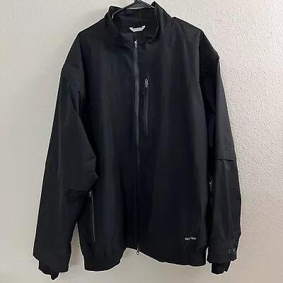 Zero Restriction Jacket Mens Size XXXL  Gore Tex Waterproof Golf Black 3XL • $109.99