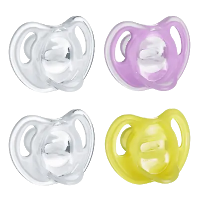 Tommee Tippee Ultra-Light Silicone Pacifier Symmetrical One-Piece Design • $13.37