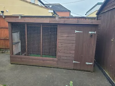 Dog Kennel And Run 10X4 • £450