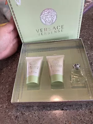 VERSACE VERSENSE For Women EDT  Kit With Lotion Wash 1.7 Oz / 50 Ml  NEW IN BOX • $31.70