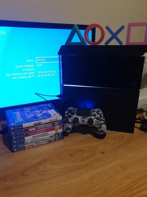 $315 • Buy 500gb PS4 Console Bundle + 1 Controller + 6 Games +All Cables FAST EXPRESS POST 