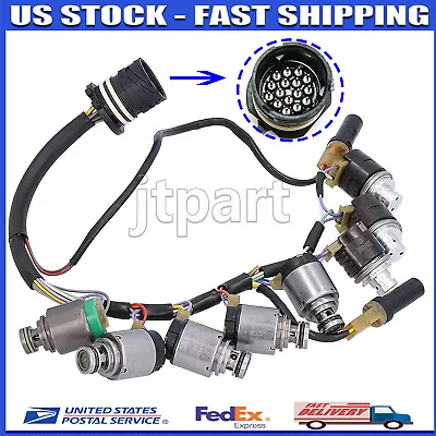 5HP24A Transmission Solenoid W/ Harness For Audi A6 A8 BMW 5 7 X5 JAGUAR XJ8 XK8 • $137.99