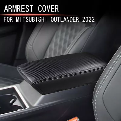 $46.19 • Buy Central Armrest Storage Box Cover For Mitsubishi 2022 Outlander Car Accessories