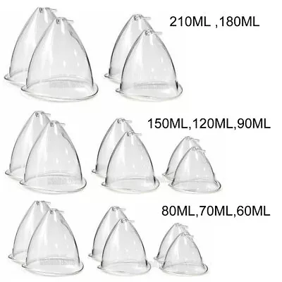$30 • Buy Replacement Breast Cups 60ml-210ml Breast Enlargement For Vacuum Therapy Machine