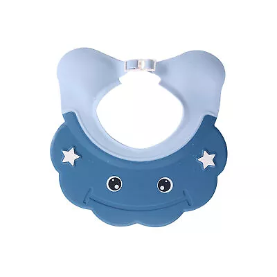 Washing Hair Adjustable Head Circumference Baby Shower Cap Eyes Face Bath Visor • £7.03