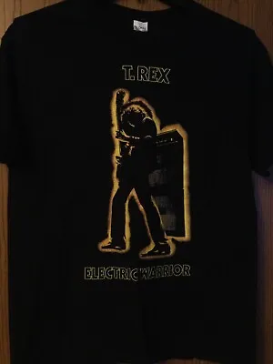 T-Rex - “Electric Warrior” - Black Shirt - L • $50