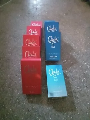 Revlon Charlie Red X 5 Charlie Blue  X 3. Eau De Toilette. Charlie Blue Eau... • £5