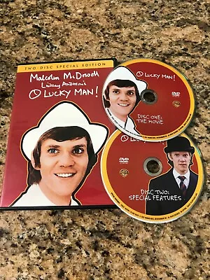 O Lucky Man! (DVD) Like New. 2 Disc Set.  Malcolm McDowell. Widescreen. • $37.87