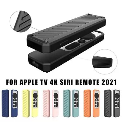 $4.66 • Buy Silicone Cover Remote Controller Protector For Apple TV 4K Siri Remote 2021