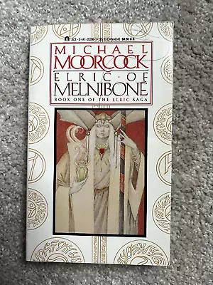 The Elric Saga: Elric Of Melnibone By Michael Moorcock (1986 Paperback) • $19.99