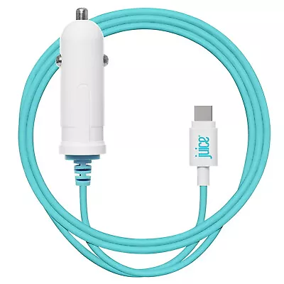 Juice USB C Type In Car Charger 2.4 Amp Fast Charge Samsung Huawei Phone Tablet • £6.99