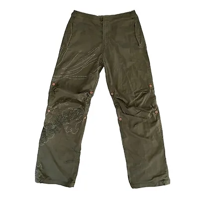 Maharishi X Japanese Designer Dragon Wideleg Trousers Size XL • $200