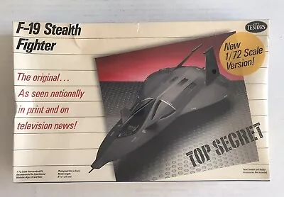 Testors Italeri 1/72 F-19 Stealth Fighter Plastic Model Kit 575 NISB 1987 • $31.27