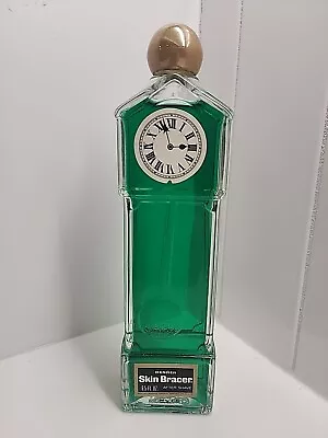 RARE Vintage Mennen Skin Bracer After Shave 6.5 Oz Grandfather Clock Bottle FULL • $29.99