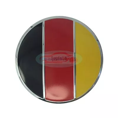 4x 55mm Wheel Center Hub Caps DE Germany Land Flag Emblem Badge Sticker • $7.98