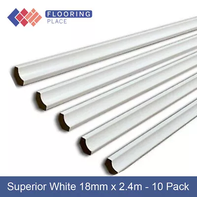 Superior 18mm FC14 White Scotia/Beading 2.4m - 10 Pack • £36.99